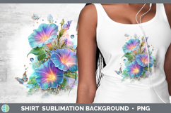 GorgeousFlowers 02 Rainbow Summer Shirt design.