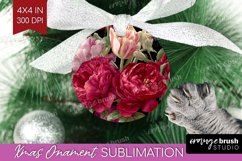 Floral Ornament PNG - Sping Flowers PNG Sublimation Product Image 1