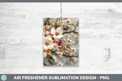 GorgeousFlowers 03 Embroider Air Freshener design.