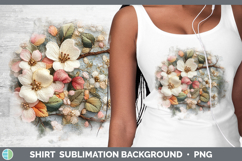 GorgeousFlowers 03 Embroider Shirt design.