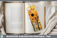 GorgeousFlowers 03 Embroider Bookmark design.