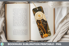 GorgeousFlowers 03 Embroider Bookmark design.