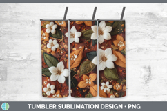 GorgeousFlowers 03 Embroider Tumbler design.