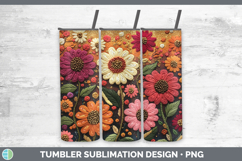 GorgeousFlowers 03 Embroider Tumbler design.