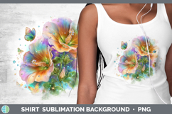 GorgeousFlowers 03 Rainbow Summer Shirt design.