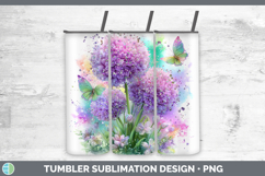GorgeousFlowers 03 Rainbow Summer Tumbler design.