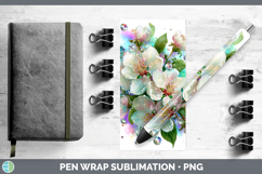 GorgeousFlowers 03 Rainbow Summer Pen Wrap design.