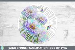 GorgeousFlowers 03 Rainbow Summer Wind Spinner design.