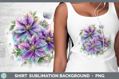 GorgeousFlowers 03 Rainbow Summer Shirt design.