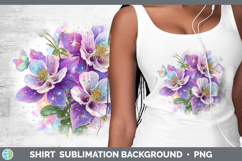 GorgeousFlowers 03 Rainbow Summer Shirt design.