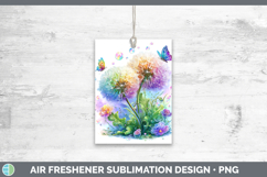 GorgeousFlowers 03 Rainbow Summer Air Freshener design.