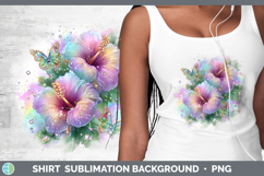 GorgeousFlowers 03 Rainbow Summer Shirt design.