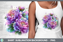 GorgeousFlowers 03 Rainbow Summer Shirt design.