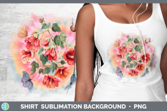 GorgeousFlowers 03 Tie Dye Shirt design.