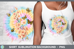 GorgeousFlowers 03 Tie Dye Shirt design.