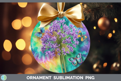 GorgeousFlowers 03 Tie Dye Ornament design.