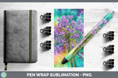 GorgeousFlowers 03 Tie Dye Pen Wrap design.