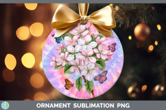 GorgeousFlowers 03 Tie Dye Ornament design.