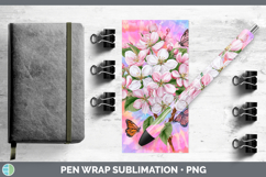 GorgeousFlowers 03 Tie Dye Pen Wrap design.