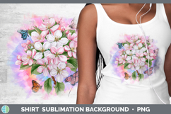 GorgeousFlowers 03 Tie Dye Shirt design.