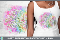 GorgeousFlowers 03 Tie Dye Shirt design.