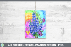 GorgeousFlowers 03 Tie Dye Air Freshener design.