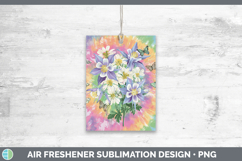 GorgeousFlowers 03 Tie Dye Air Freshener design.