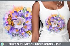 GorgeousFlowers 03 Tie Dye Shirt design.