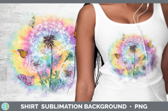 GorgeousFlowers 03 Tie Dye Shirt design.