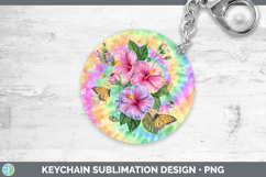 GorgeousFlowers 03 Tie Dye Keychain design.
