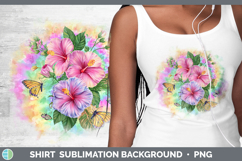 GorgeousFlowers 03 Tie Dye Shirt design.