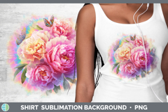 GorgeousFlowers 03 Tie Dye Shirt design.