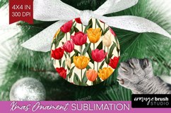 Floral Ornament PNG - Sping Flowers PNG Sublimation Product Image 1