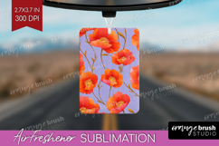 Floral Air Freshener PNG - Sping Flowers PNG Sublimation Product Image 1