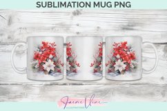 Flowers Sublimation Mug Product Image 1