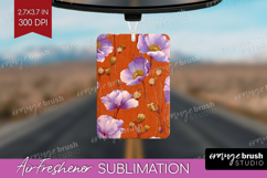 Floral Air Freshener PNG - Sping Flowers PNG Sublimation Product Image 1