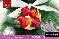 Floral Ornament PNG - Sping Flowers PNG Sublimation Product Image 1