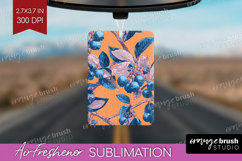 Floral Air Freshener PNG - Sping Flowers PNG Sublimation Product Image 1