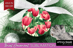 Floral Ornament PNG - Sping Flowers PNG Sublimation Product Image 1
