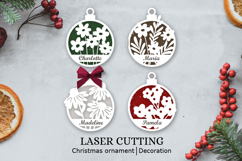 Bundle christmas decor / christmas personalized ornaments Product Image 7