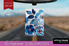 Floral Air Freshener PNG - Sping Flowers PNG Sublimation Product Image 1