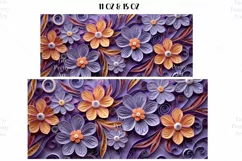 Flowers 3D Mug Wrap Sublimation Designs, 3d Mug, Flowers Png