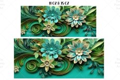 Flowers 3D Mug Wrap Sublimation Designs, 3d Mug, Flowers Png