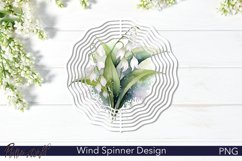 Floral Wind Spinner | Lily of the Valley Product Image 1