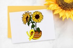 Endometriosis Awareness Sunflowers Product Image 1