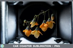 GorgeousFlowers Car Coaster design.