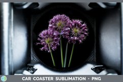 GorgeousFlowers Car Coaster design.