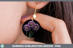 GorgeousFlowers Round Earrings design.