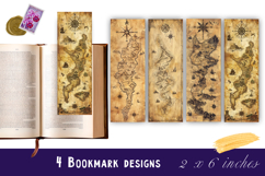 Fantastic map bookmark craft, bookmark designs Product Image 1