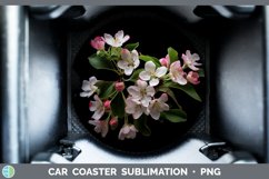 GorgeousFlowers Car Coaster design.